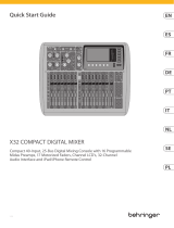 Behringer X32 Compact Skrócona instrukcja obsługi