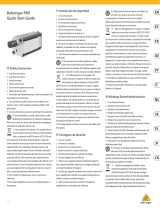 Behringer PM1 Skrócona instrukcja obsługi