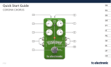 TC Electronic Corona Chorus Skrócona instrukcja obsługi