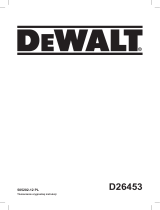 DeWalt D26453 Instrukcja obsługi
