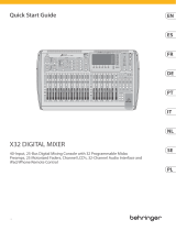 Behringer X32 Skrócona instrukcja obsługi