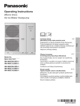 Panasonic WHMXC09J3E81 Instrukcja obsługi