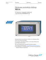 Endres+Hauser KA RID16 Short Instruction