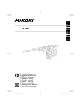 Hikoki DH28PC Instrukcja obsługi