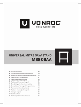 Vonroc MS806AA Universal Mitre Saw Stand Instrukcja obsługi