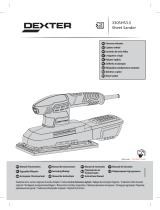 Dexter DP5 330SHS3.5 Sheet Sander Instrukcja obsługi
