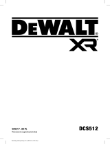DeWalt DCS512NT Instrukcja obsługi