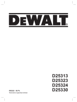 DeWalt D25323K Instrukcja obsługi