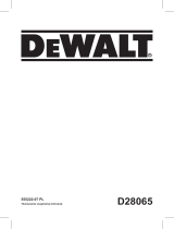 DeWalt D28065 Instrukcja obsługi