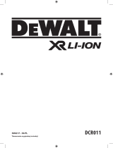 DeWalt DCR011 Instrukcja obsługi