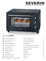 SEVERIN TO 2067 Toast and Baking Oven Instrukcja obsługi