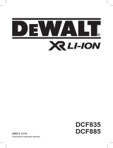 DeWalt DCF835M2 Instrukcja obsługi