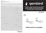 Gembird WM-SB-01 Instrukcja obsługi