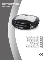 Emerio ST-120889 Sandwich Toaster Instrukcja obsługi