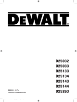 DeWalt D25032 Instrukcja obsługi