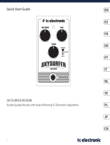 TC Electronic SKYSURFER REVERB Skrócona instrukcja obsługi