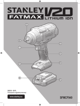 Stanley SFMCF940B Instrukcja obsługi