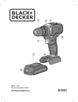 BLACK+DECKER BCD002 Instrukcja obsługi