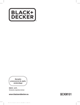 BLACK+DECKER BCKM1012KR Instrukcja obsługi