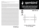 Gembird WM-70F-03 Instrukcja obsługi