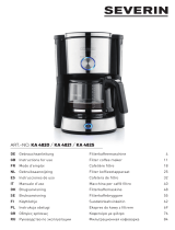 SEVERIN KA 4820, KA 4821, KA 4825 Filter Coffee Maker Instrukcja obsługi