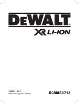 DeWalt DCMAS5713X Instrukcja obsługi