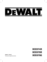 DeWalt DCE074D1R Instrukcja obsługi