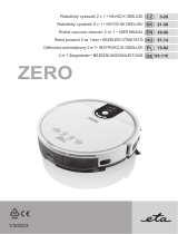 eta ZERO 2227 Robot Vacuum Cleaner Instrukcja obsługi