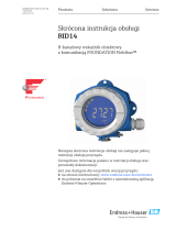 Endres+Hauser KA RID14 Short Instruction