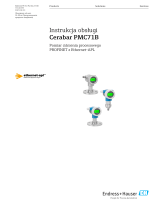 Endres+Hauser Cerabar PMC71B Instrukcja obsługi