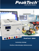 PeakTech P 6300 Instrukcja obsługi