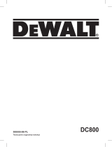 DeWalt DC800 Instrukcja obsługi