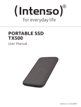 Intenso External SSD TX500 Instrukcja obsługi