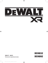 DeWalt DCH832N Instrukcja obsługi