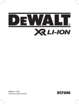 DeWalt DCF886 Instrukcja obsługi