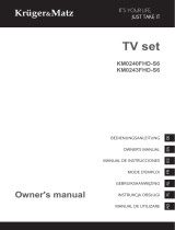 Kruger Matz FHD Smart TV Instrukcja obsługi