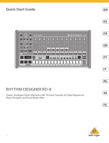 Behringer RD-8 Skrócona instrukcja obsługi