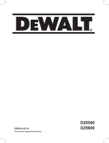 DeWalt D25500K Instrukcja obsługi