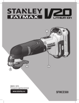 Stanley SFMCE500 Instrukcja obsługi