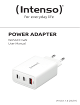 Intenso Power Adapter W65ACC GaN Instrukcja obsługi