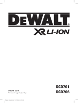 DeWalt DCD706 Instrukcja obsługi