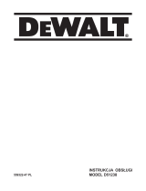 DeWalt D51238K Instrukcja obsługi