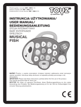 TOYZ 62115 Musical Fish Instrukcja obsługi