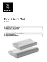 Thuasne Cervi+ Max morphology memory foam pillow Instrukcja obsługi