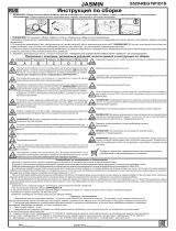 BLACK RED WHITE REG1W1D1S Assembly Instruction