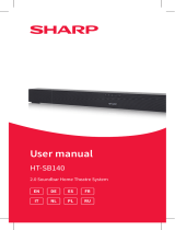 Sharp HT-SB140(MT) Instrukcja obsługi