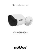 Novus NVIP-5H-4501 Instrukcja obsługi