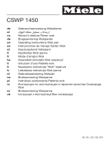 Miele CSWP 1450 Instrukcja obsługi