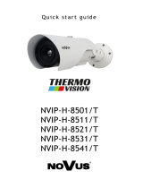 Novus NVIP-H-8521/T Instrukcja obsługi