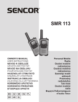 Sencor SMR 113 Instrukcja obsługi